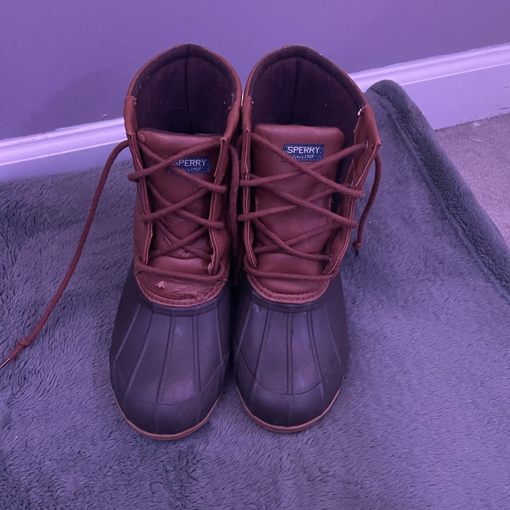 sperry duck boots